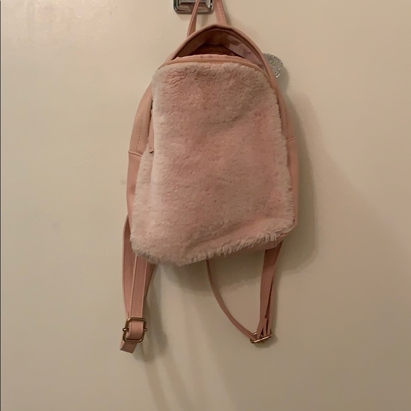 pink mini backpack - Picture 2 of 5